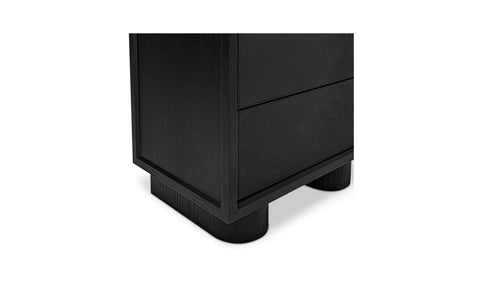 Marcelle Nightstand Black