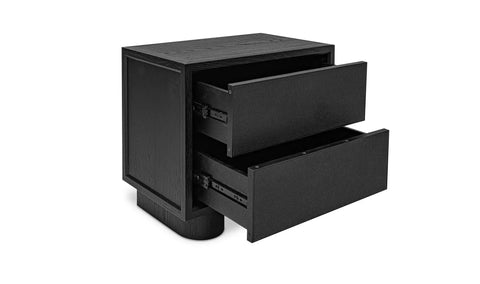 Marcelle Nightstand Black
