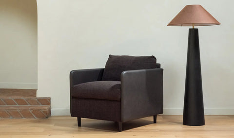 Teller Accent Chair Warm Black