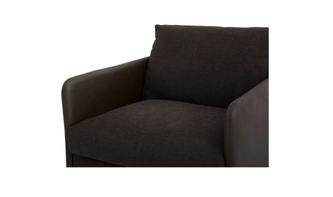 Teller Accent Chair Warm Black