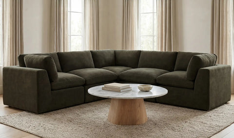 Cates Corner Chair Dark Green