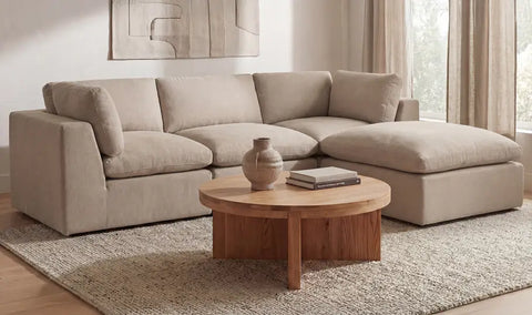 Cates Lounge Modular Sectional Pebble
