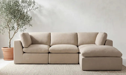 Cates Lounge Modular Sectional Pebble
