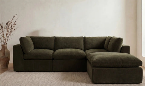 Cates Dream Modular Sectional Dark Green