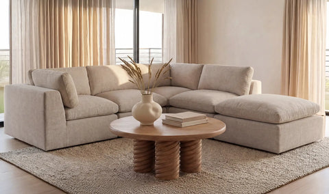 Cates Dream Modular Sectional Pebble