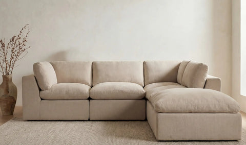 Cates Dream Modular Sectional Pebble