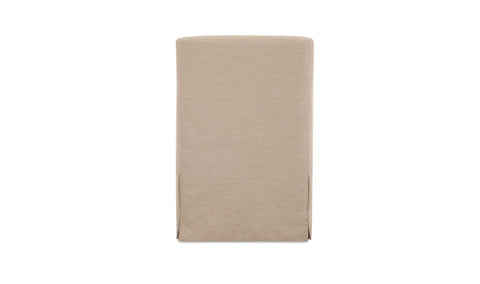 Lydia Outdoor Slipcover Dining Chair Light Brown