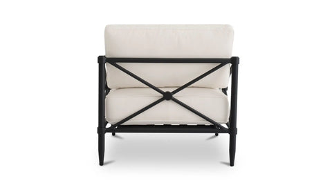 Willow Outdoor Accent Chair Cream