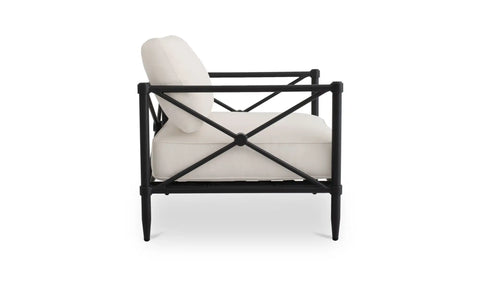 Willow Outdoor Accent Chair Cream