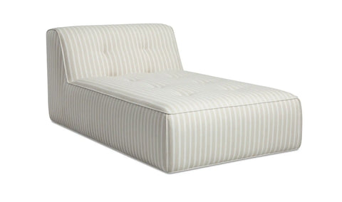 Sunseeker Outdoor Chaise Brown Stripe