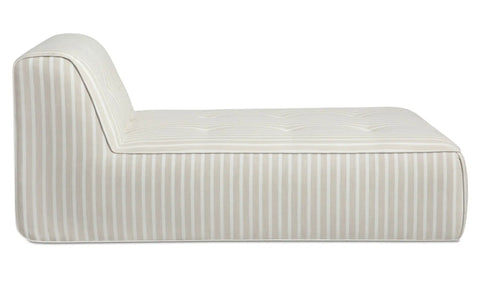 Sunseeker Outdoor Chaise Brown Stripe