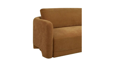 Emmy Sectional Ginger Left