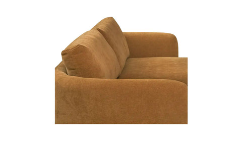Emmy Sectional Ginger Left