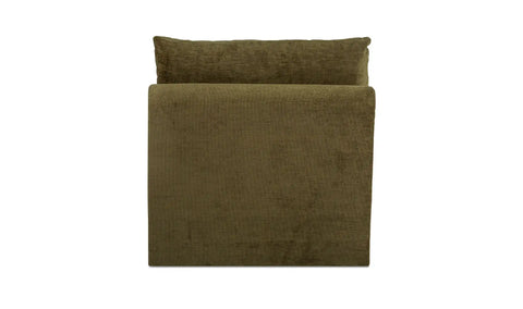 Swift Slipper Chair Dark Green