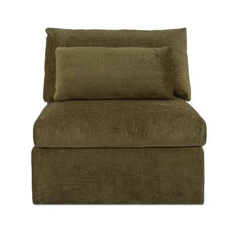 Swift Slipper Chair Dark Green