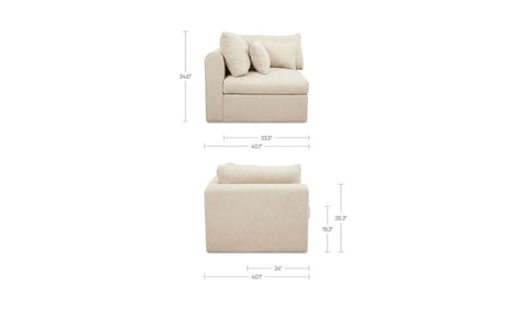 Swift Corner Chair Light Beige