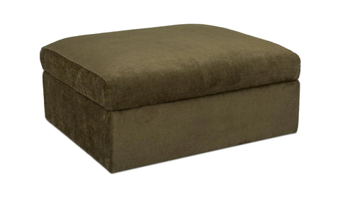Swift Storage Ottoman Dark Green