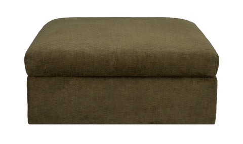 Swift Storage Ottoman Dark Green
