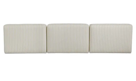 Sunseeker 3 Piece Outdoor Lounge Brown Stripe