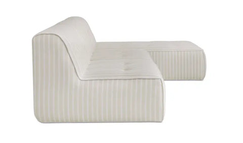 Sunseeker 3 Piece Outdoor Lounge Brown Stripe