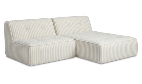 Sunseeker 2 Piece Outdoor Nook Brown Stripe