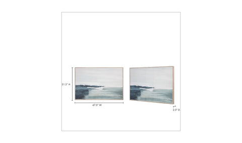 Shoreline Framed Painting