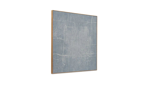 Notion Framed Painting Blue