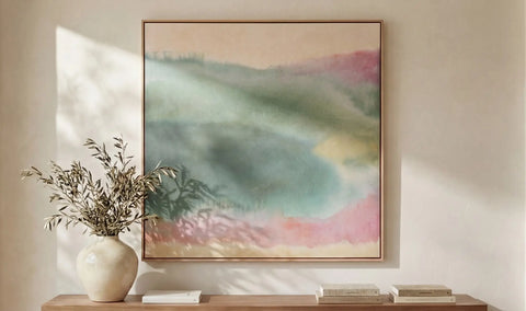 Lotus Framed Painting
