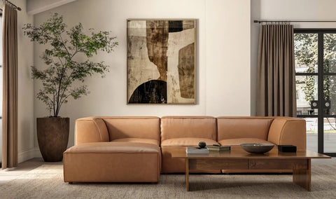 Form Slipper Chair Sonoran Tan Leather
