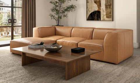 Form Slipper Chair Sonoran Tan Leather