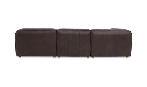 Form Classic L-Shaped Modular Sectional Espresso Brown