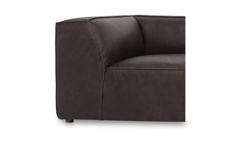 Form Classic L-Shaped Modular Sectional Espresso Brown