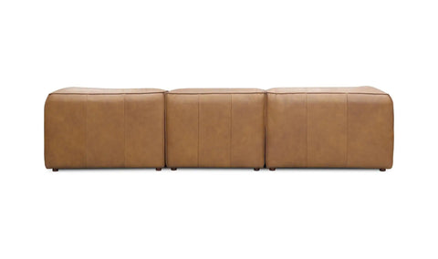 Form Classic L-Shaped Modular Sectional Sonoran Tan Leather