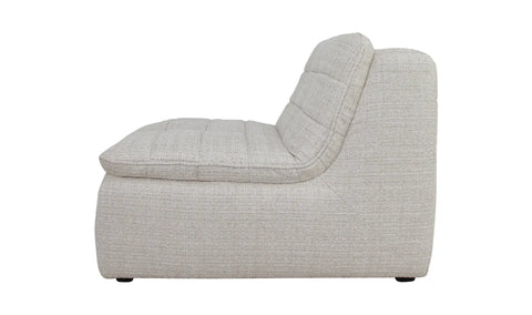 Lino Slipper Chair Textured Oat