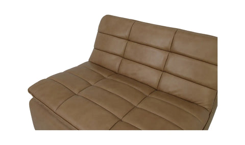 Lino Slipper Chair Tan Leather
