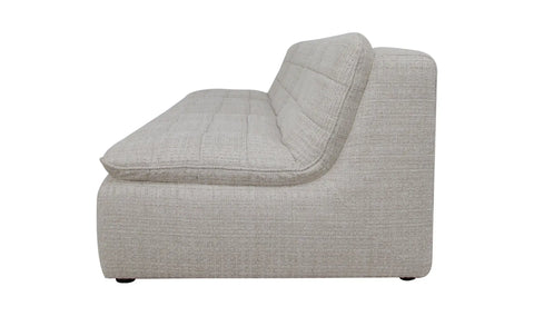 Lino Armless Modular Sofa Textured Oat