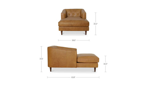 Dunmore Chaise Tan