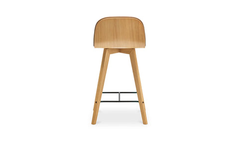 Napoli Leather Counter Stool