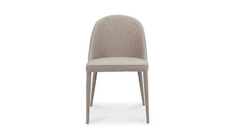 Burton Dining Chair Light Grey - Set Of Two