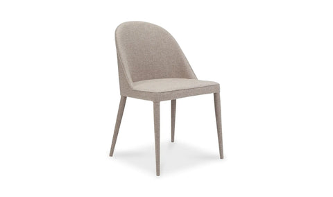 Burton Dining Chair Light Grey - Set Of Two