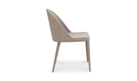 Burton Dining Chair Light Grey - Set Of Two