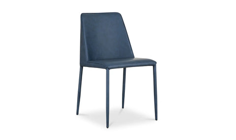 Nora Dining Chair Ocean Cavern Grey Vegan Leather - Set Of Two