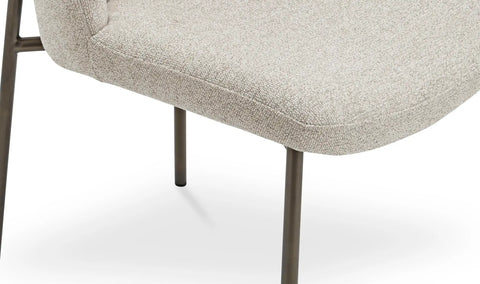 Early Dining Chair Beige-Set Of Two