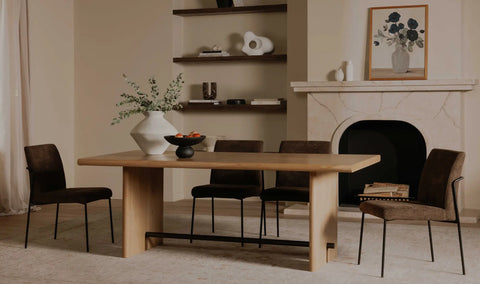 Danny Dining Chair Dark Brown Set of Two