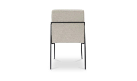 Danny Dining Chair Ivory Set of Two