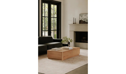 Round Off Coffee Table Natural Oak