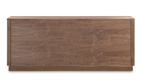 Round Off Sideboard Walnut Brown