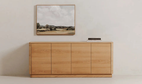 Round Off Sideboard Natural Oak
