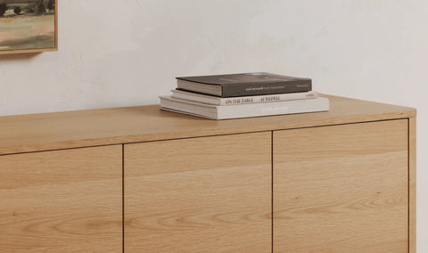 Round Off Sideboard Natural Oak