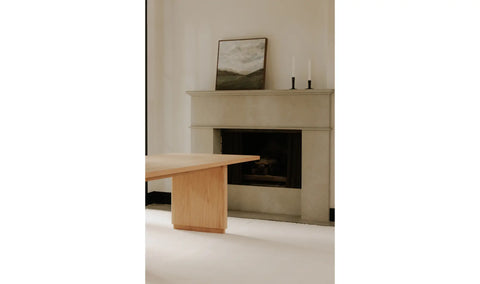 Round Off Small Dining Table Natural Oak